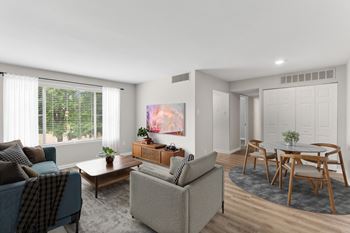 Open-concept floor plans